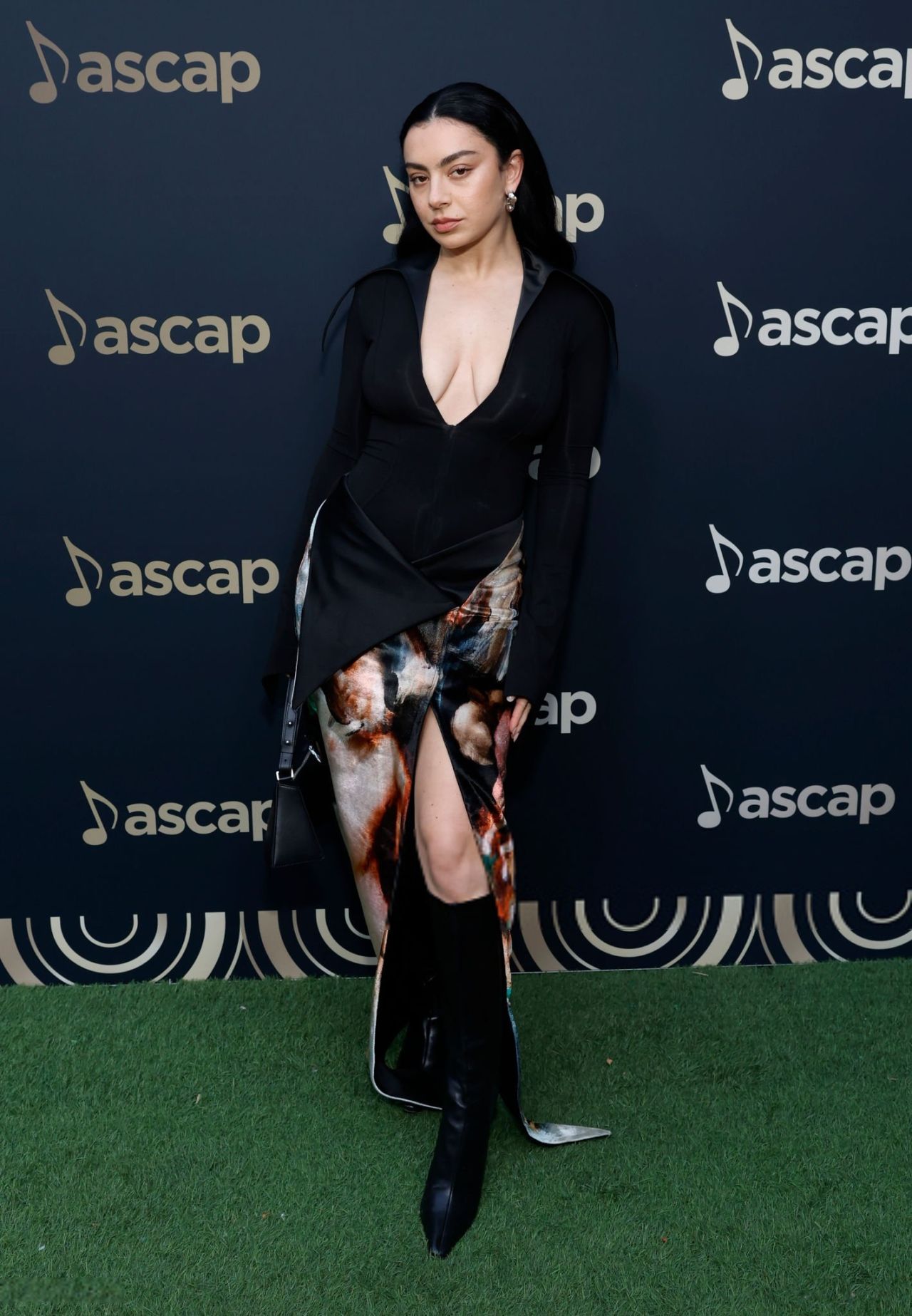 Charli XCX Stills in Mugler Bodysuit at ASCAP Pop Music Awards05